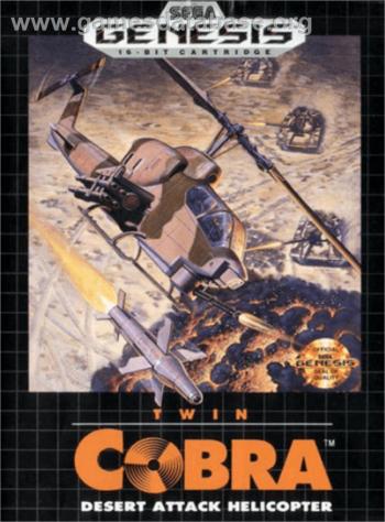 Cover Twin Cobra for Genesis - Mega Drive